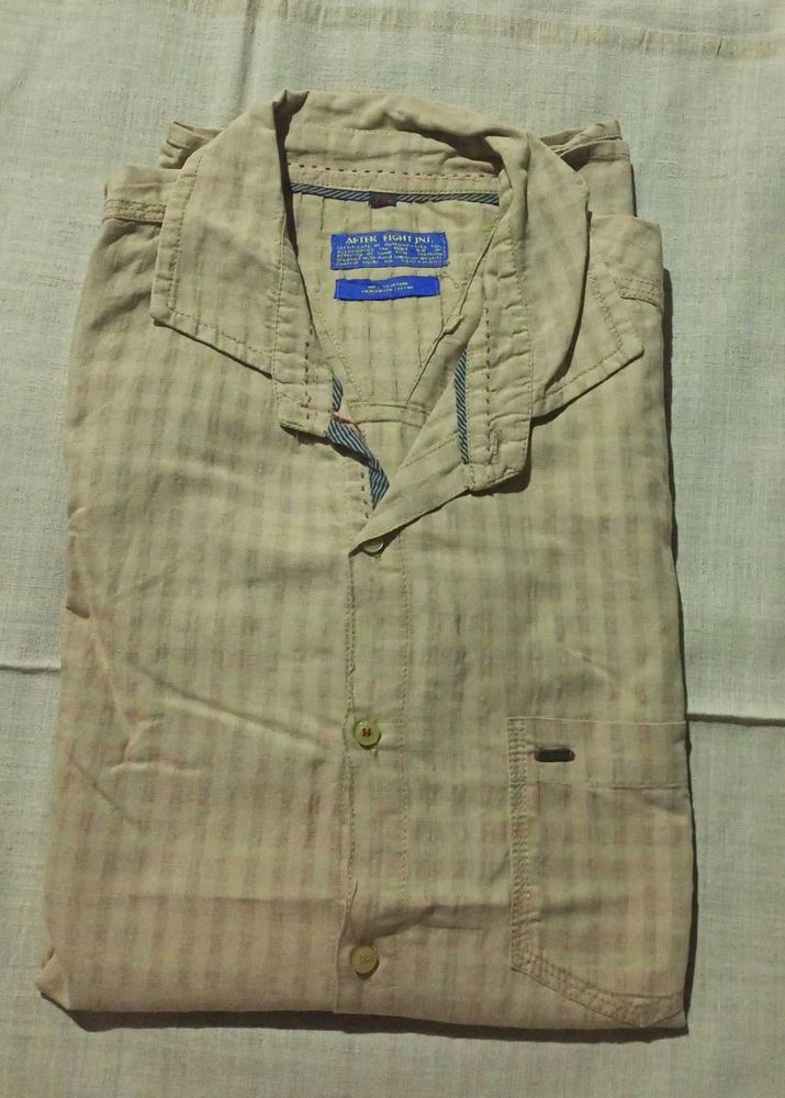 Casual Checkered Shirt used