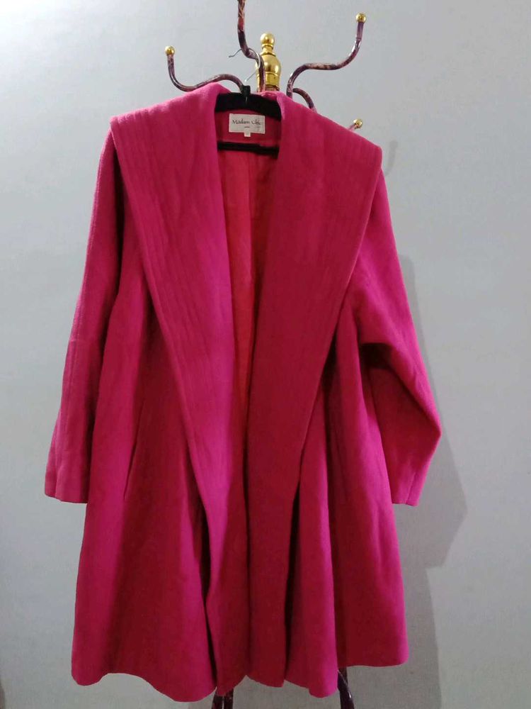 Elegant Pink Coat