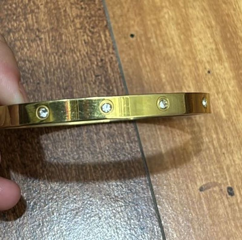 cartier Gold Bangle Bracelet