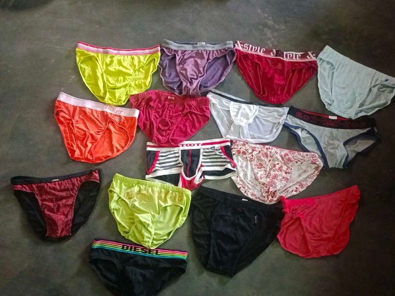 Men's Briefs Bundle 15 Piece