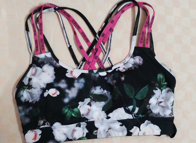 Floral Sports Bra