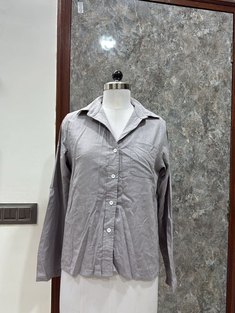 Grey Shirt With Tag