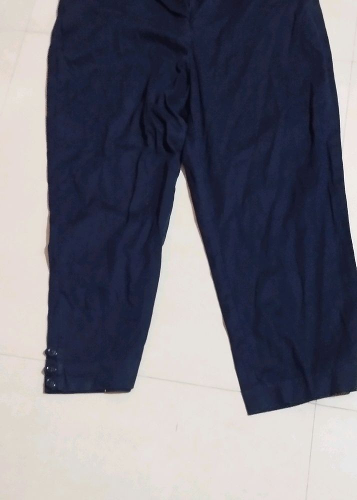 Navy Blue Plazo Panty