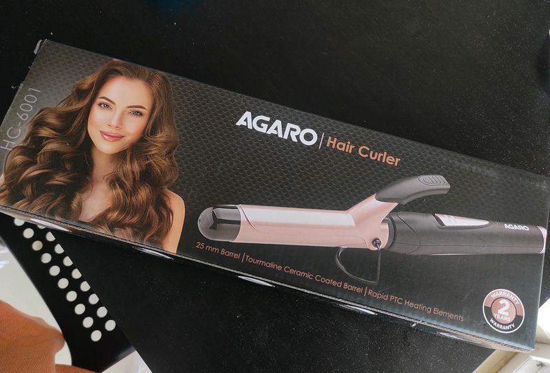 *PRICE DROP* Brand new Agaro HC 6001 25mm barrel Tourmaline Hair Curler