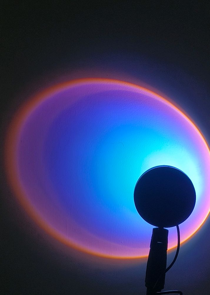 Sunset Theme Lamp ( Rainbow Color )