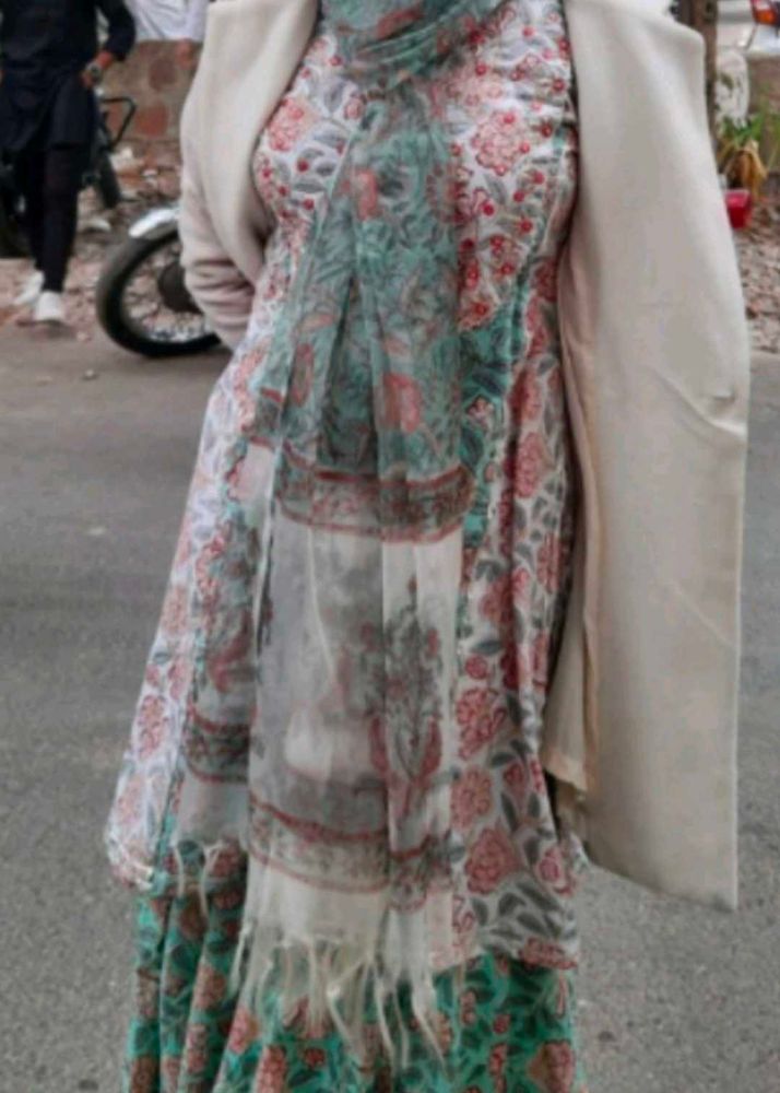 💗Sharara Multicolour Suit Set