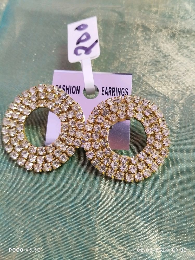 Rhinestone Earring