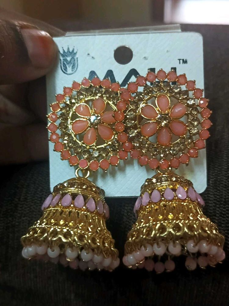 Jhumka For Festive Wears😍❤