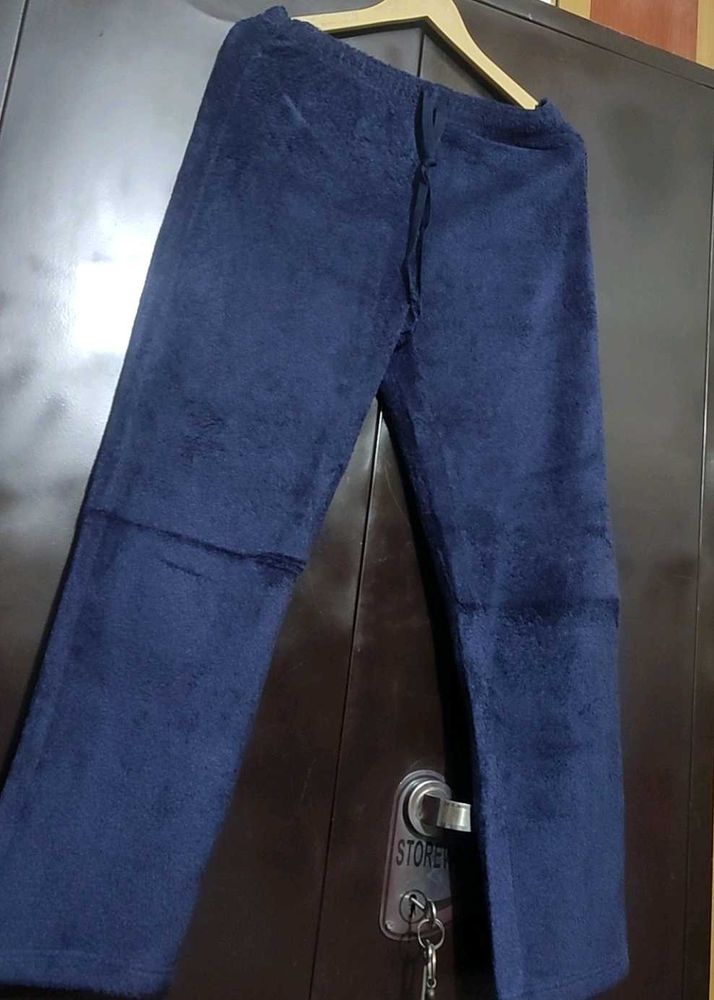 Navy Blue Winter Lower/Pyjama For 30 Waist