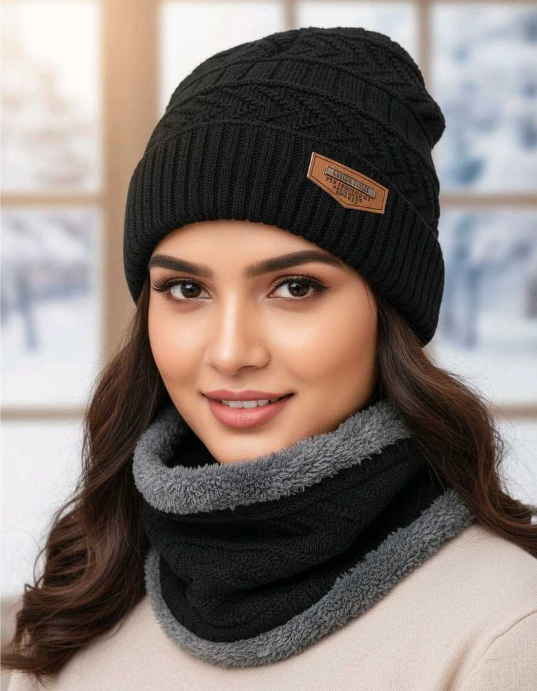 Winter Beanie &amp; Scarf Set