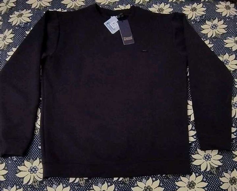 Most Premium Limtd Edition Black Ribbed Sweatshirt