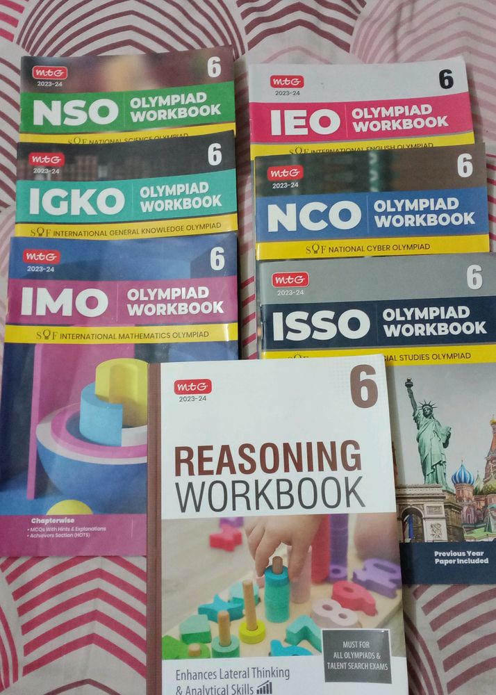 Olympiad Class 6 Combo Workbooks