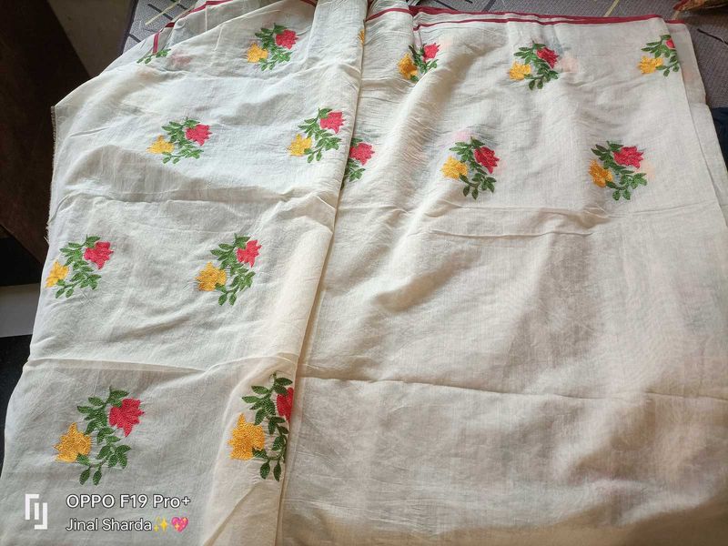 Floral Embroidered Dupatta