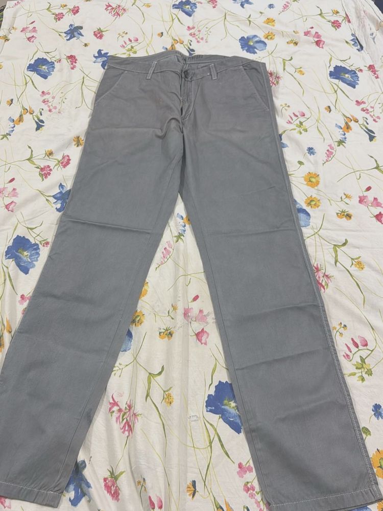 Classic Pinford Chino - Steel Grey - DJ &amp; C