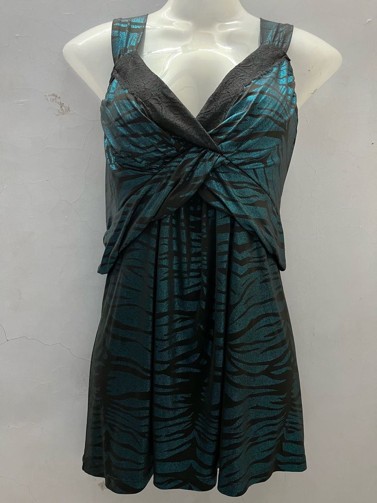 Designer Metallic Top