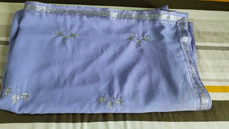 Lavender Sari