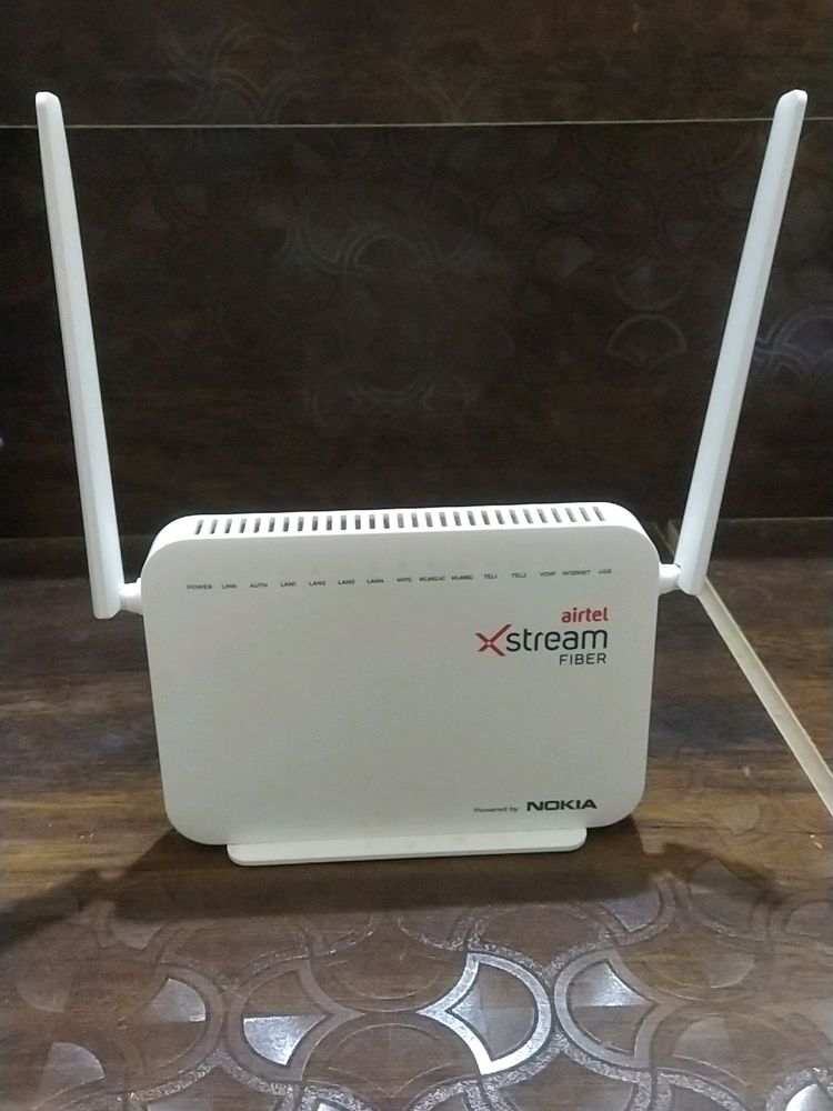 Wifi Router Airtel Xstream Fiber Powered By Nokia