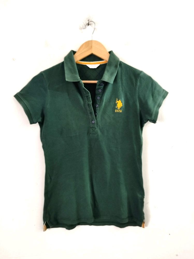 U.S Polo Assn Green T-shirt ( Women)