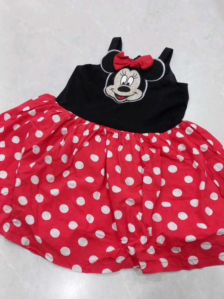Minnie Mouse Polka Dot Dress