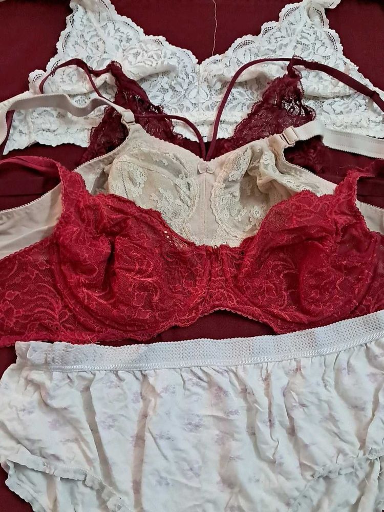 combo Of  Five Bra n panty