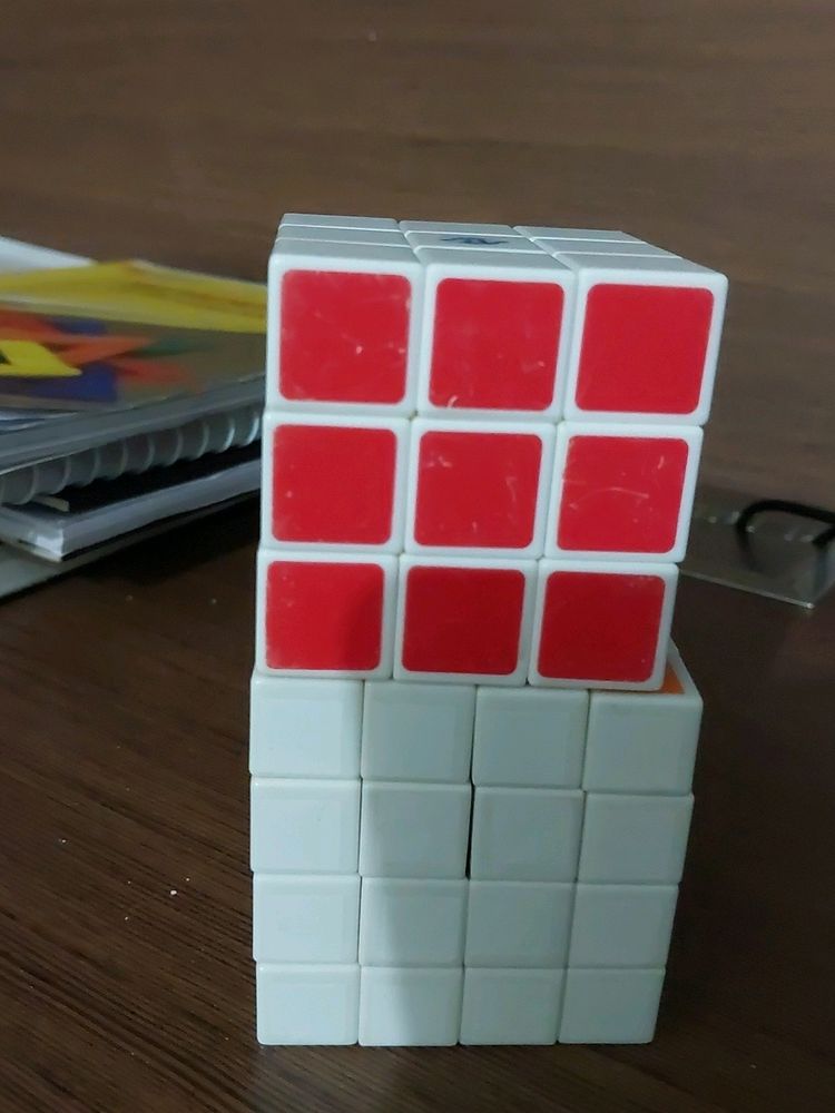 3x3 + 4x4 Rubiks Cubes