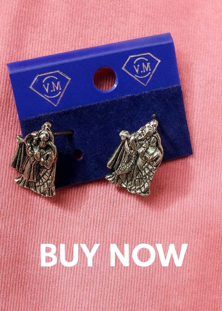 Vintage Silver Tone Earrings