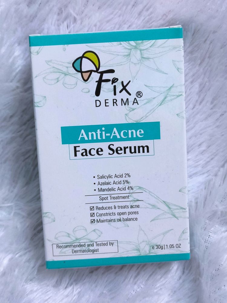 Fixderma Anti - Acne Face Serum