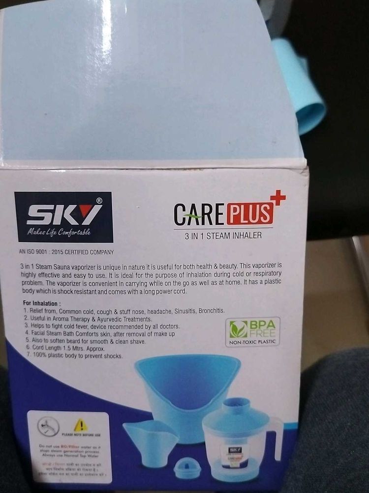 SKY Care Plus 3-in-1 Steam Inhaler