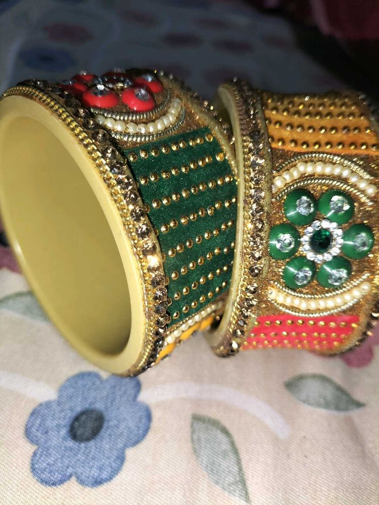 Beautiful Embellished Bangles
