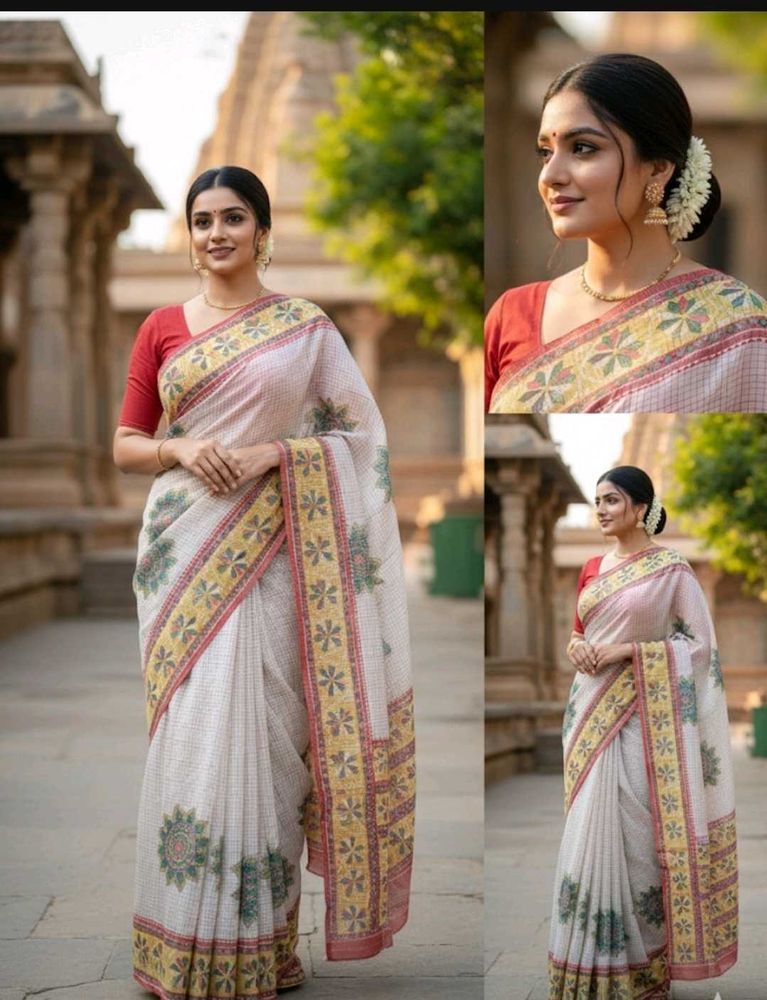 Elegant Printed Saree