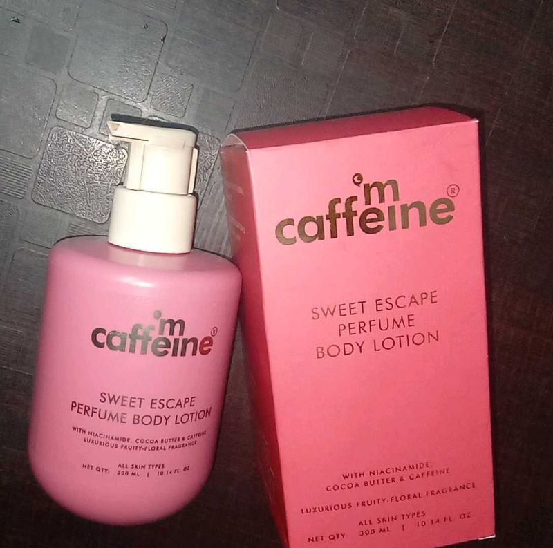 Viral mCaffeine Sweet Escape Lotion