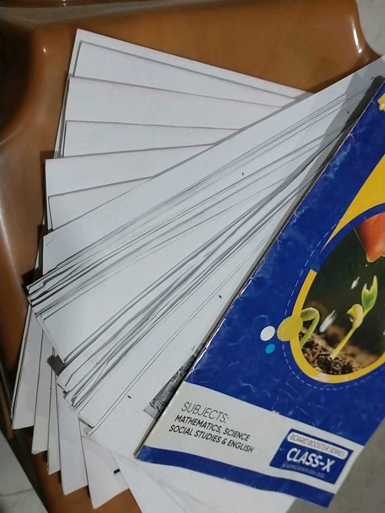 Class X Board Booster papers read description