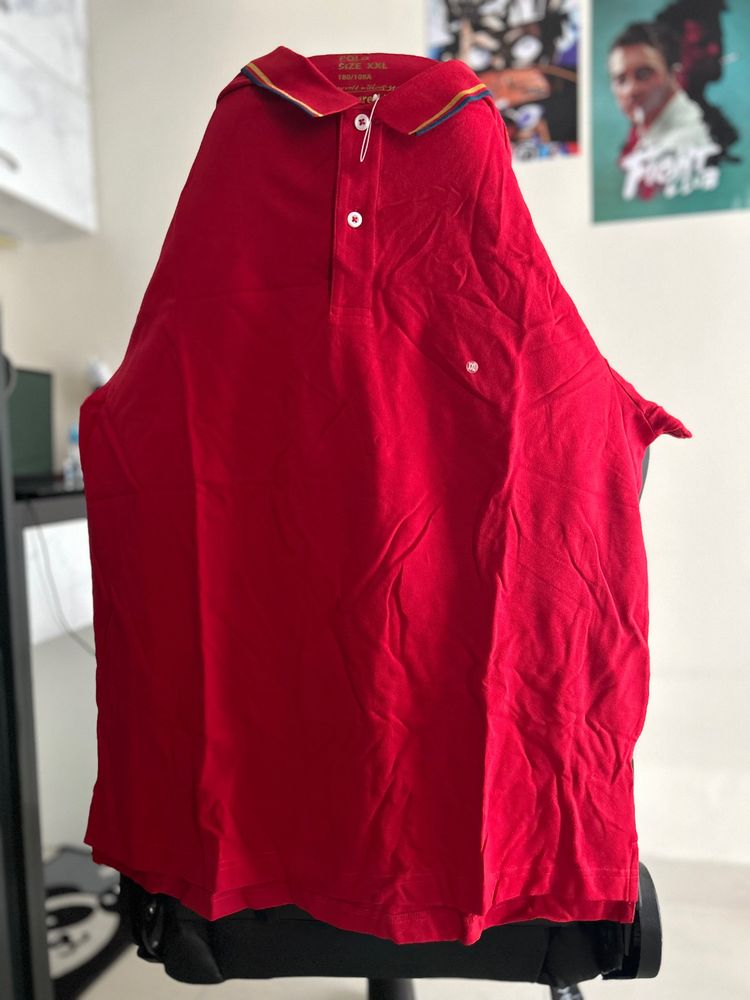 Red Polo T-shirt
