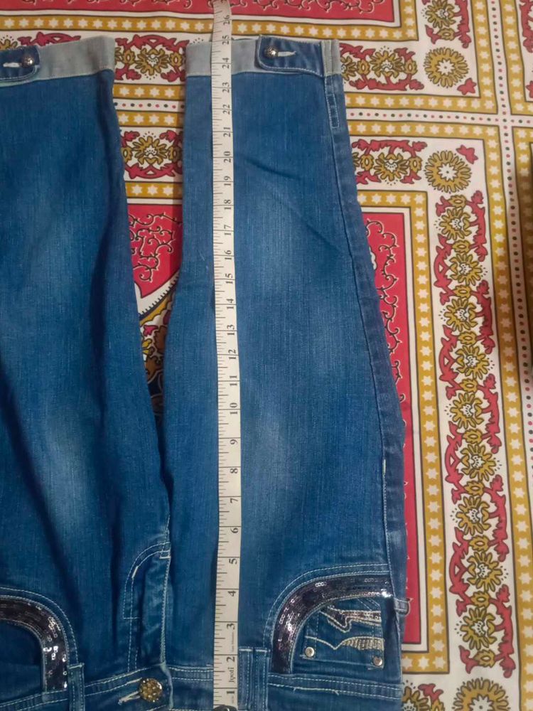 Designer Embellished Capri