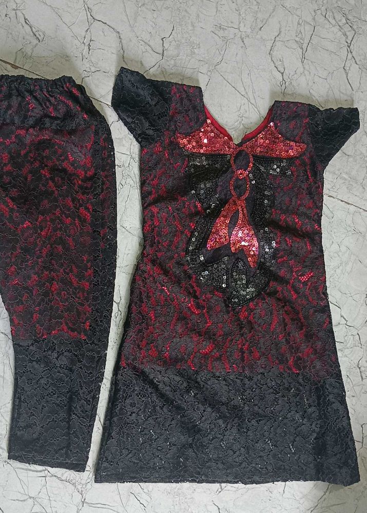 Heavy Net  Sequence Dress