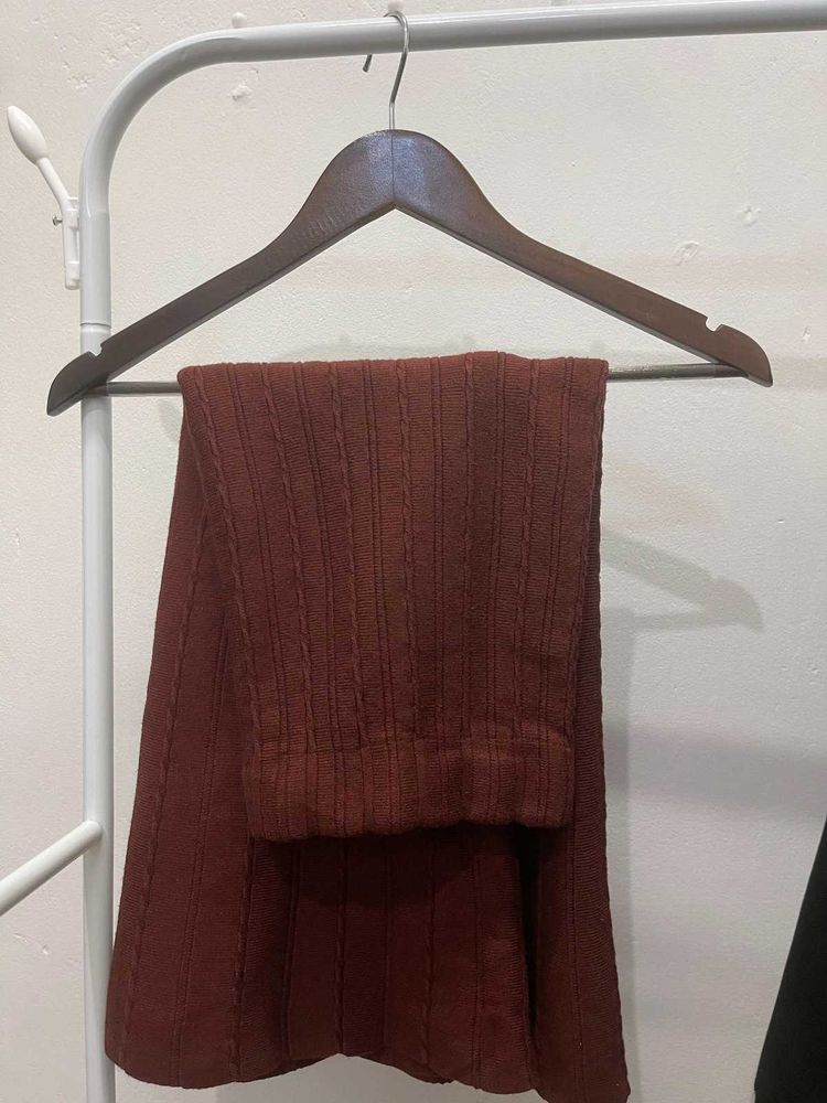 Ribbed Knit Skirt ( Perfect For This Winters)