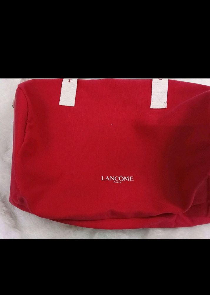 Combo Of Lancome Bag And Pouch