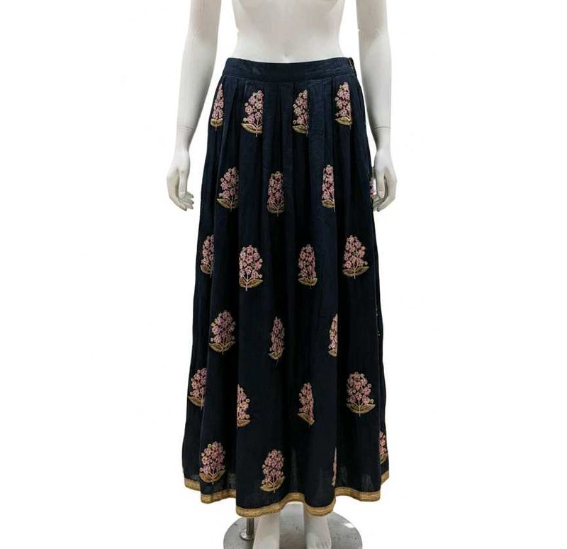 Floral Print Ethnic Skirt