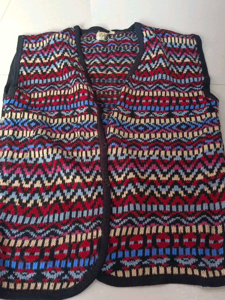 Vintage Knit Sweater Vest