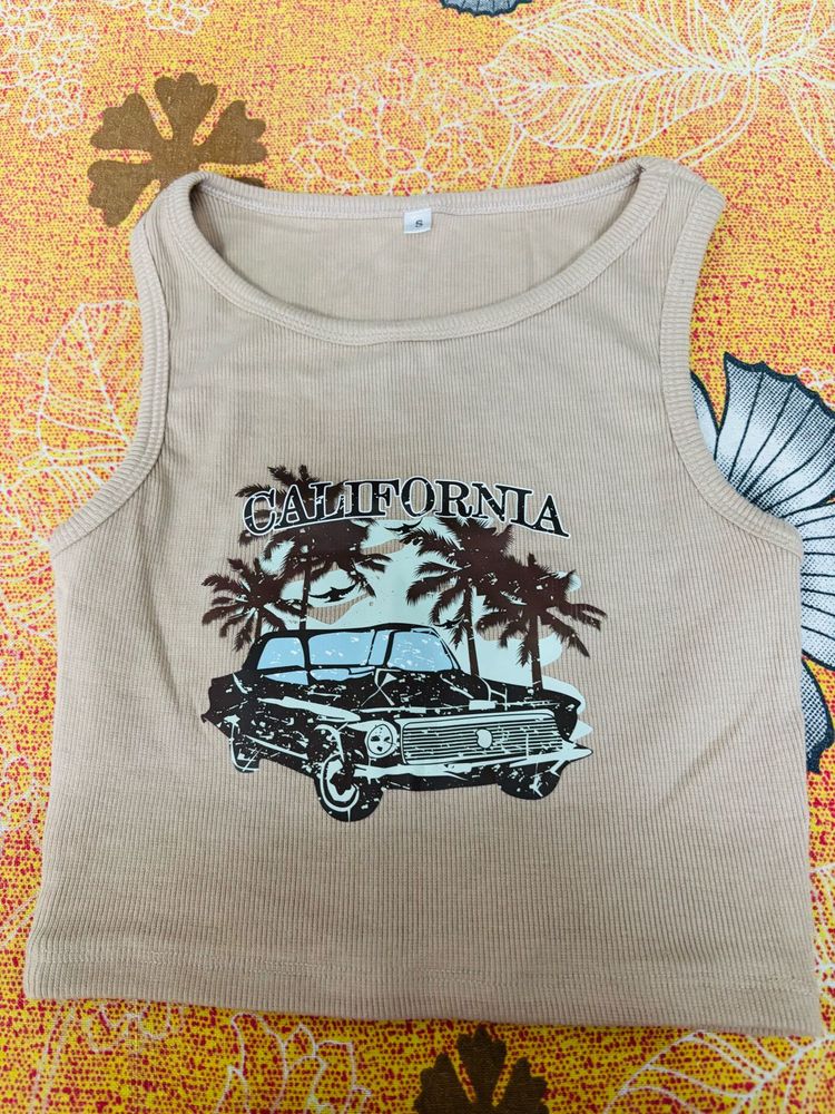 Cute California Graphic Tank