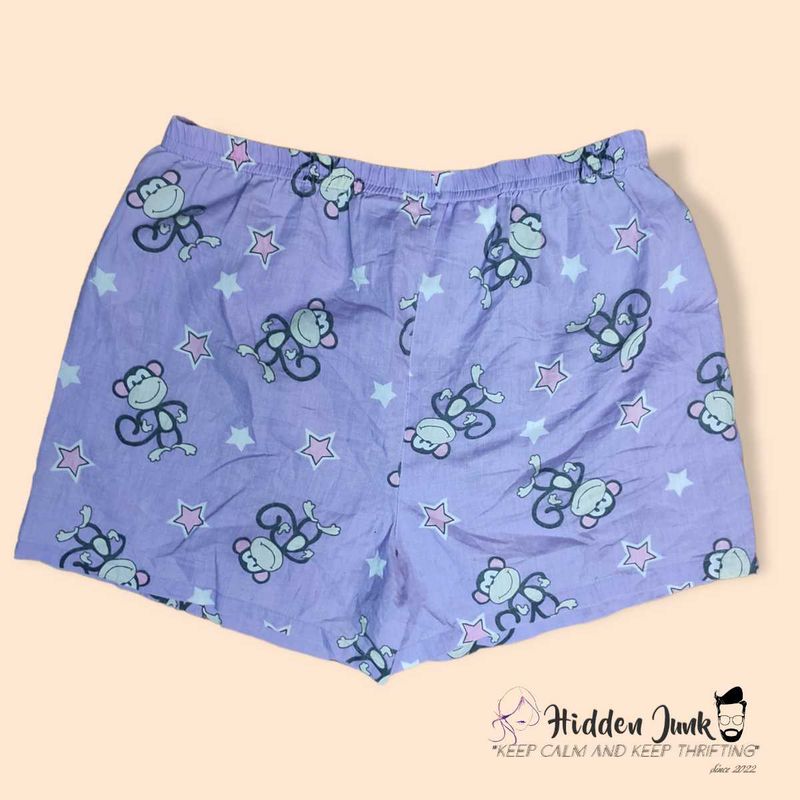 Fun Monkey Print Shorts