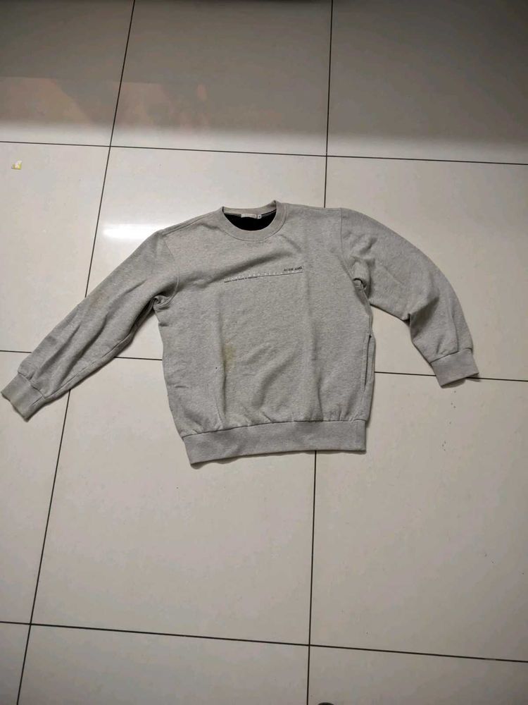 Gray Crewneck Sweatshirt
