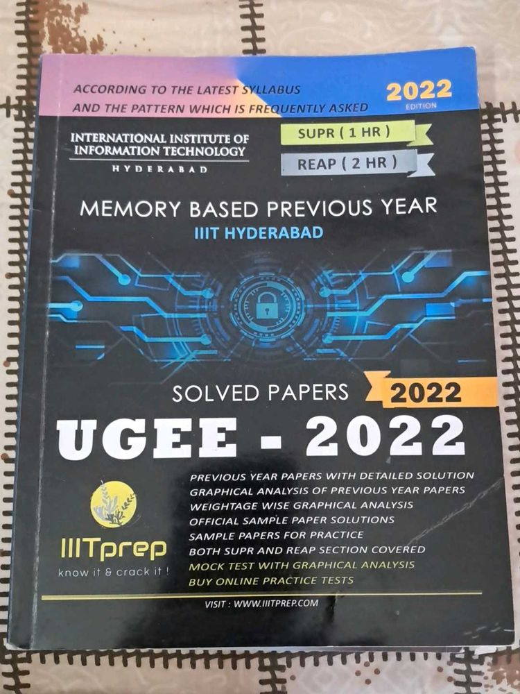 Ugee Iiit Hyderabad 2022 Solved Paper