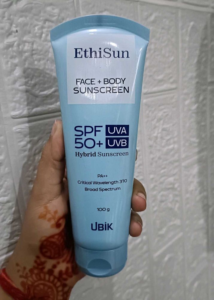 EthiSun Face &amp; Body Sunscreen SPF 50+
