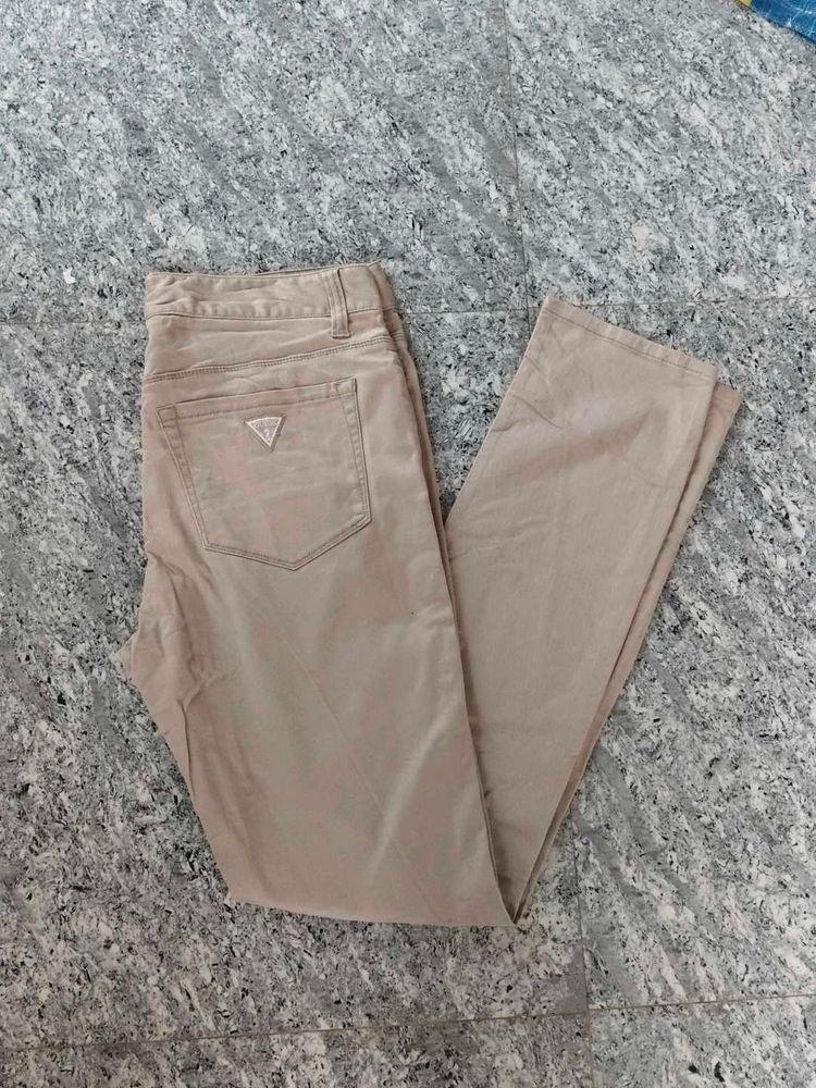 Guess Beige Comfy Casual Pants