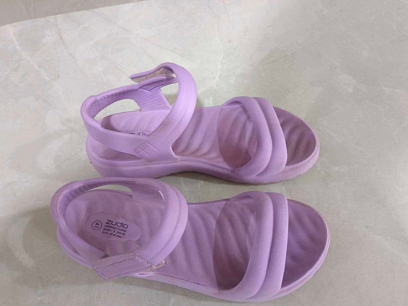 Cute Lavender Flip Flops