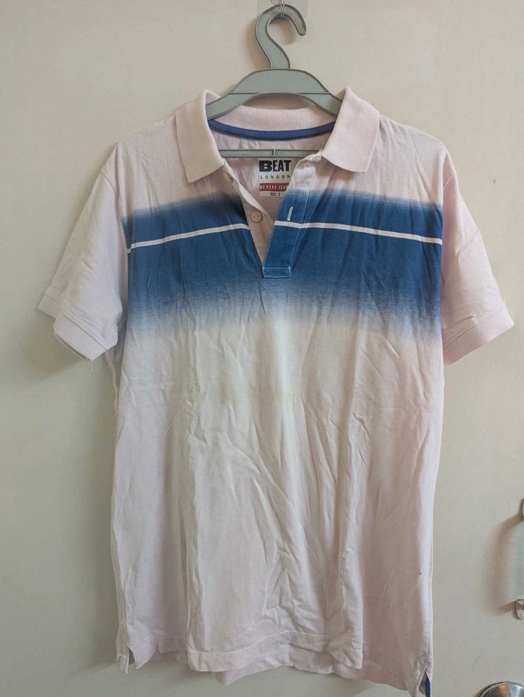 Beat London Dip-Dye Polo Shirt