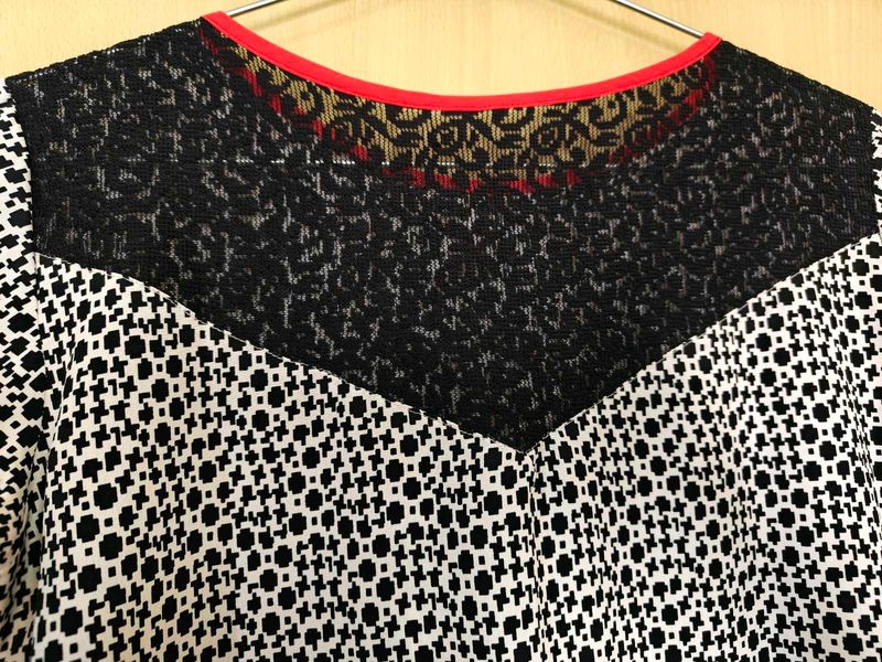 Chic Animal Print A Line Kurta