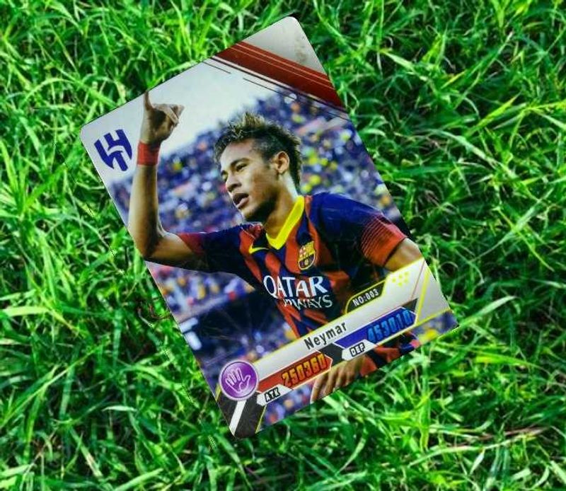 Neymar Football Card