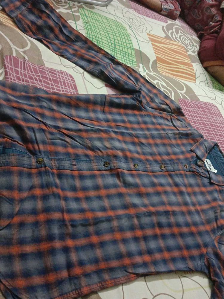 Checked Flannel Shirt
